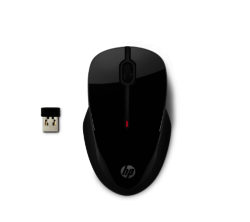 HP  X3500 Wireless Optical Mouse - Black